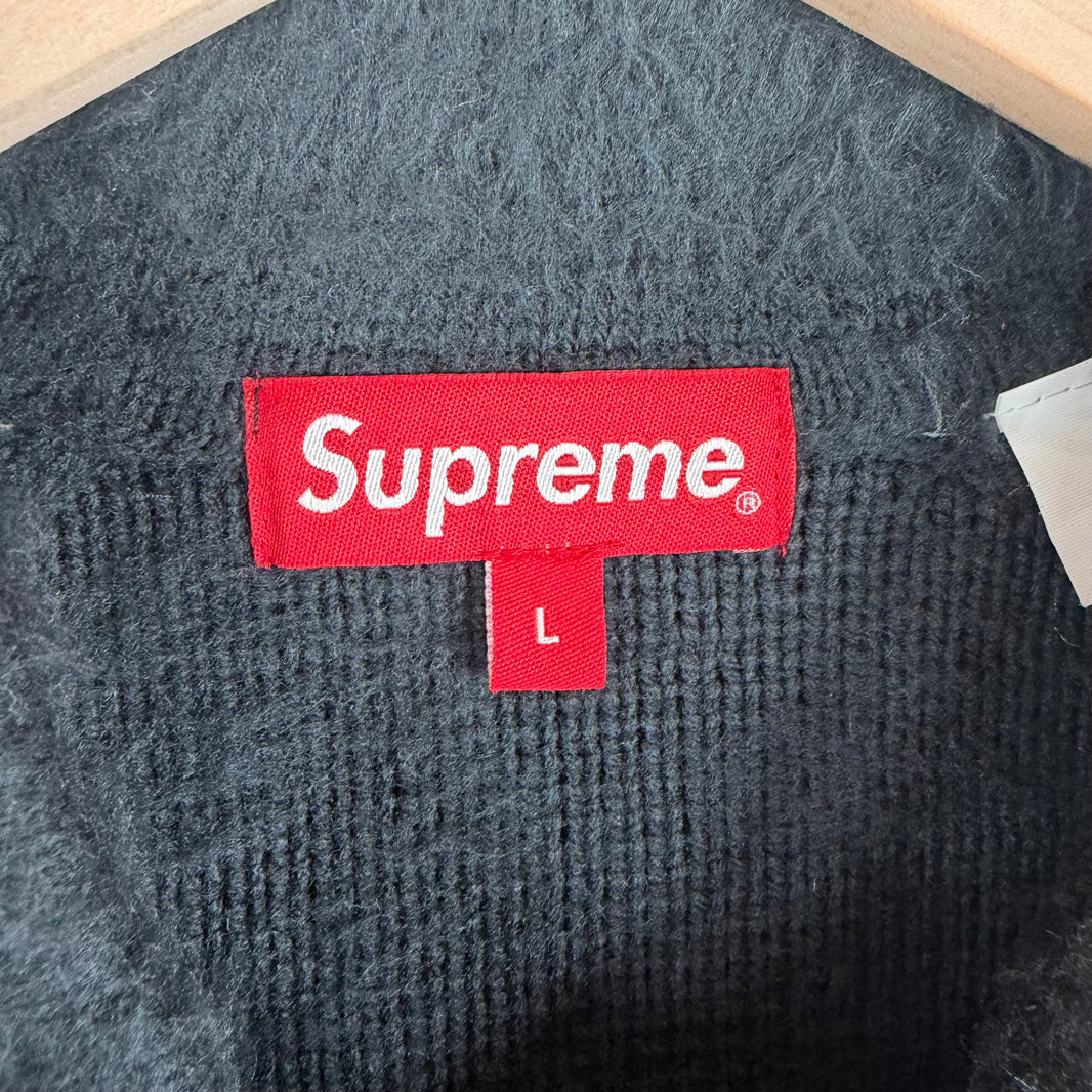 Supreme Acrylic Full-Zip Sweater