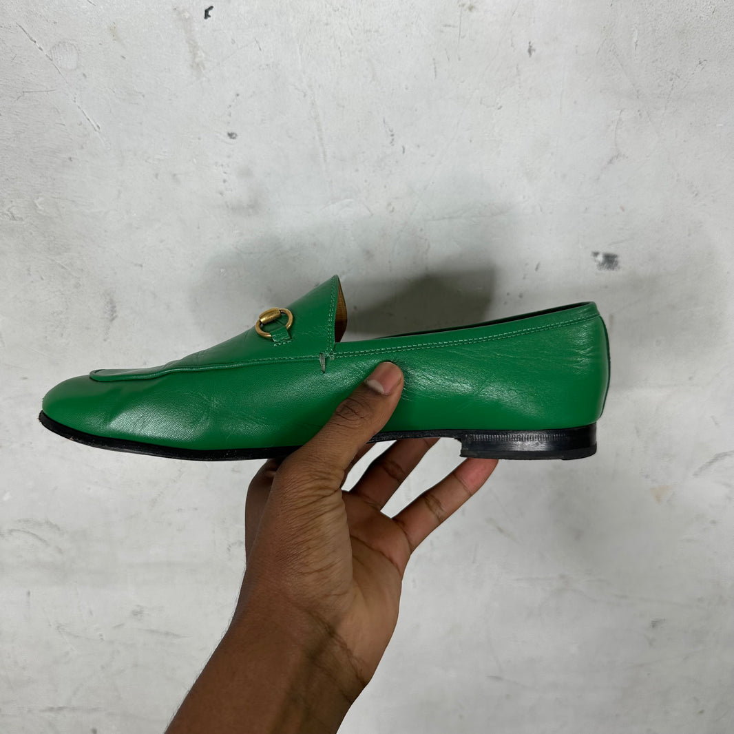 Gucci Horsebit Green Loafer