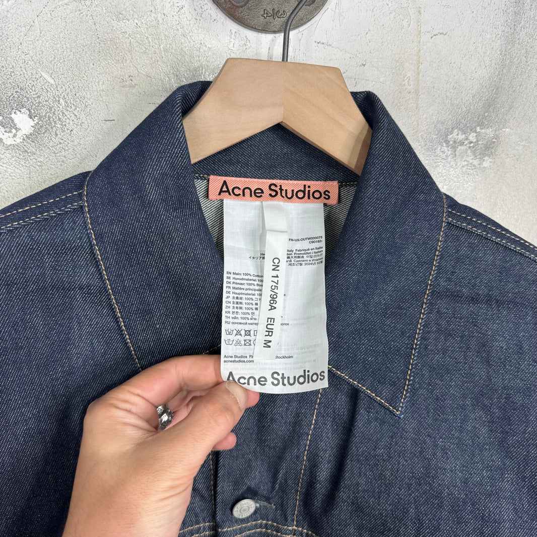 Acne Studios Raw Denim Trucker Jacket