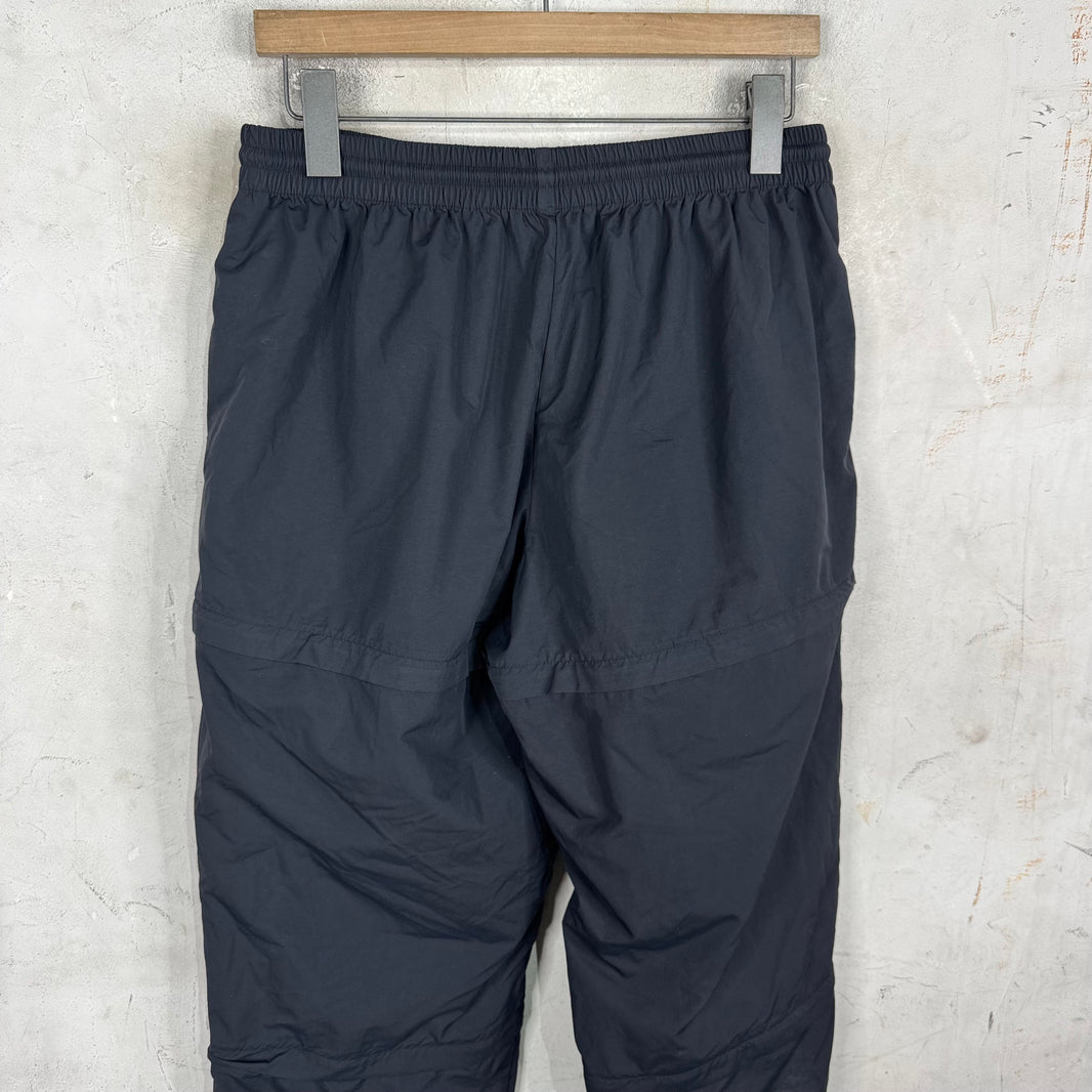 Balenciaga Black Logo Convertible Track Pants