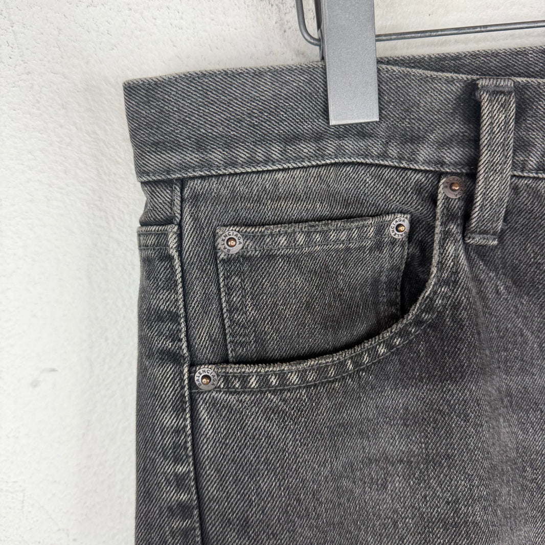 Balenciaga 3 Way Convertible Black Jeans