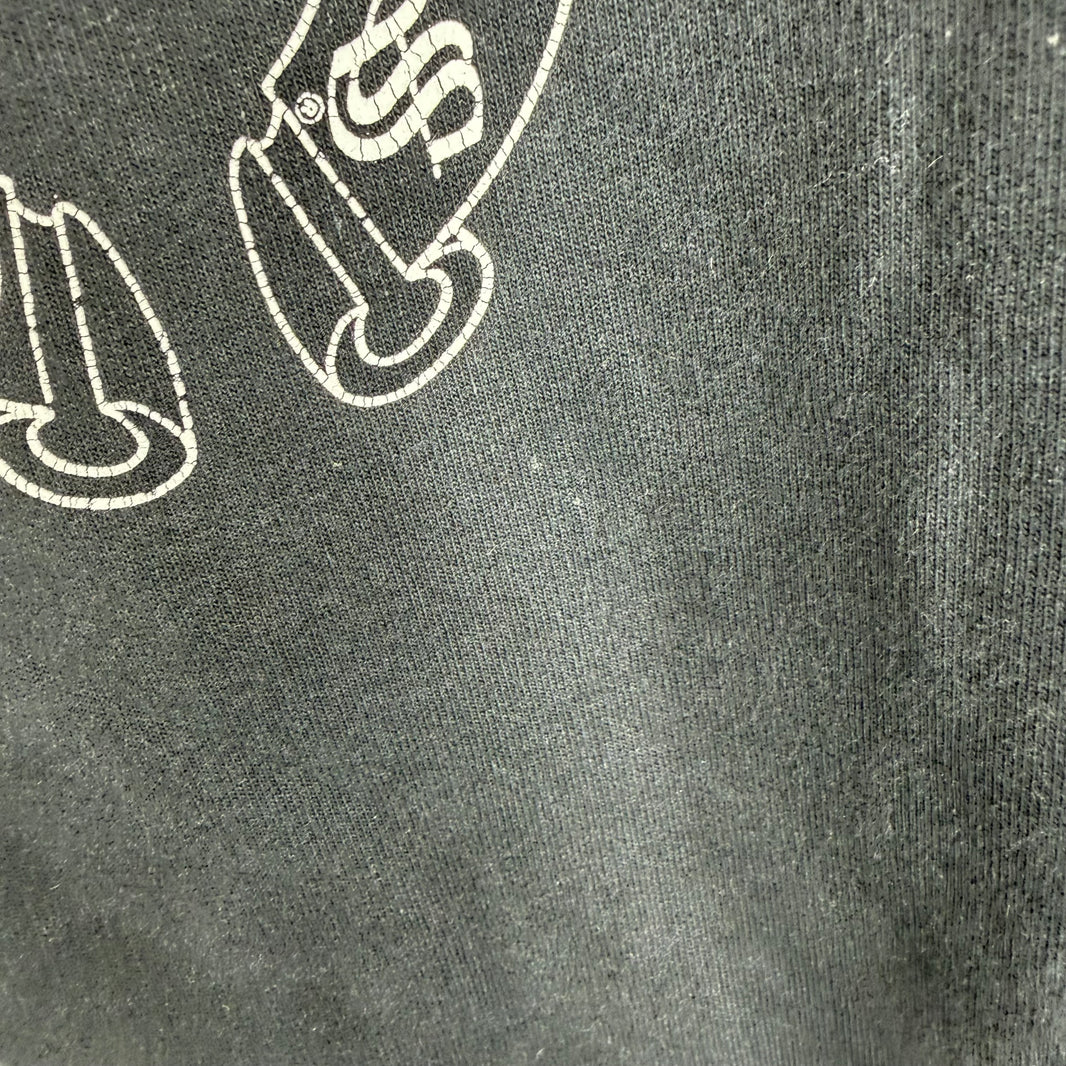 Chrome Hearts Smoked Horseshoe Fleur Zip-Up Hoodie