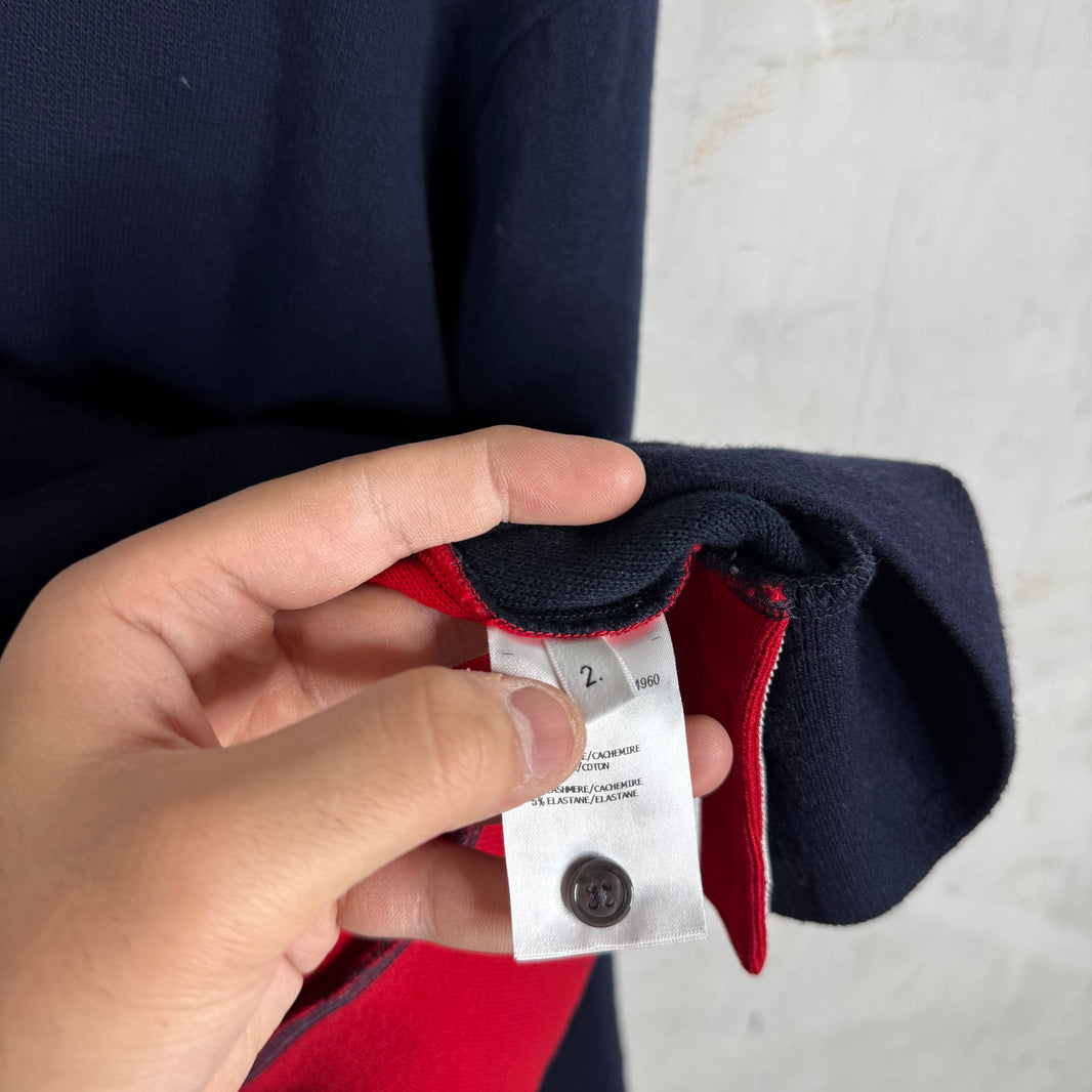 Thom Browne Barneys Two Toned Cashmere Blend Hoodie