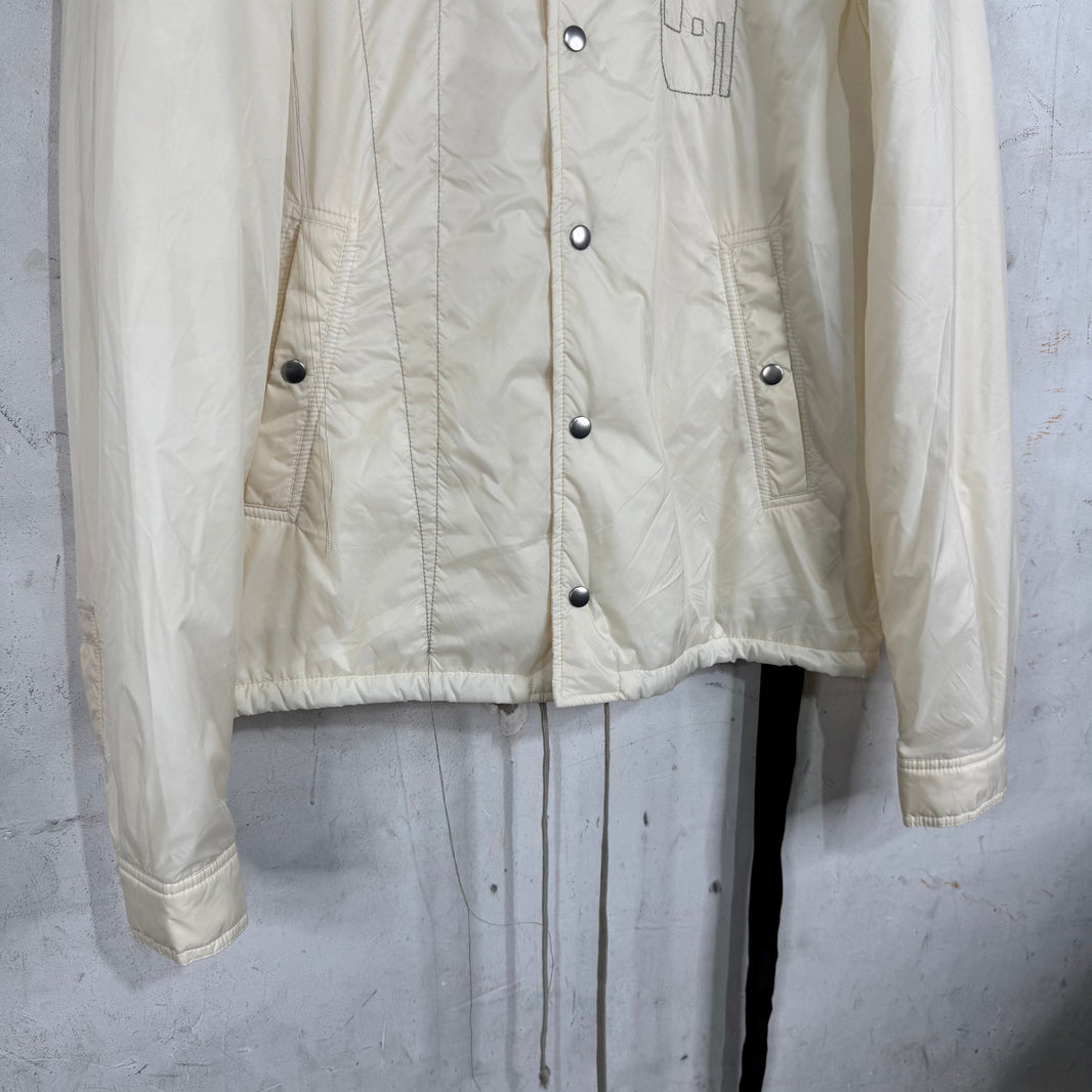 DRKSHDW Pentagram Logo Padded Overshirt