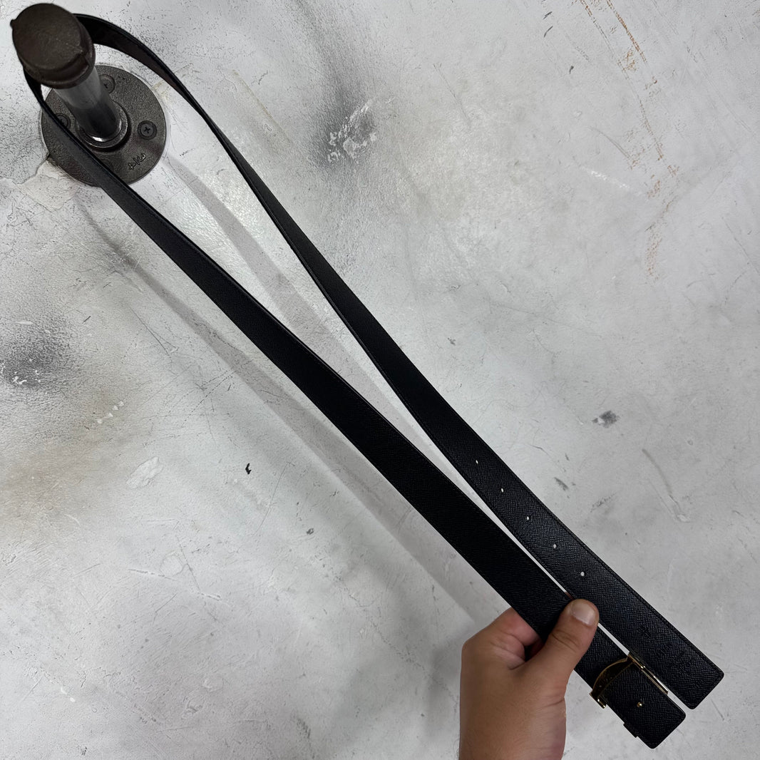 Louis Vuitton Monogram Skinny Logo Belt
