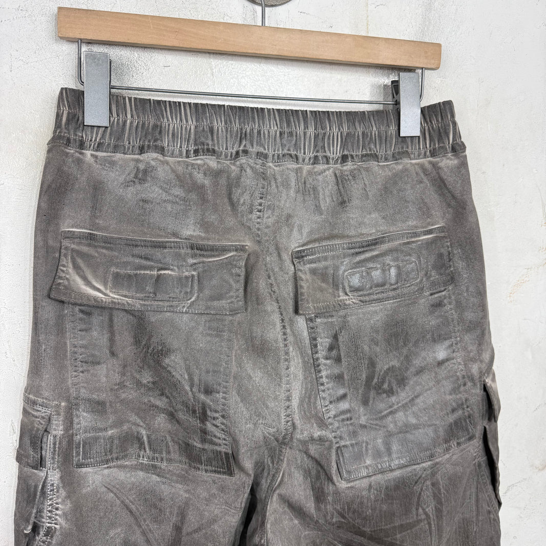 DRKSHDW Silver Waxed Bela Cargos