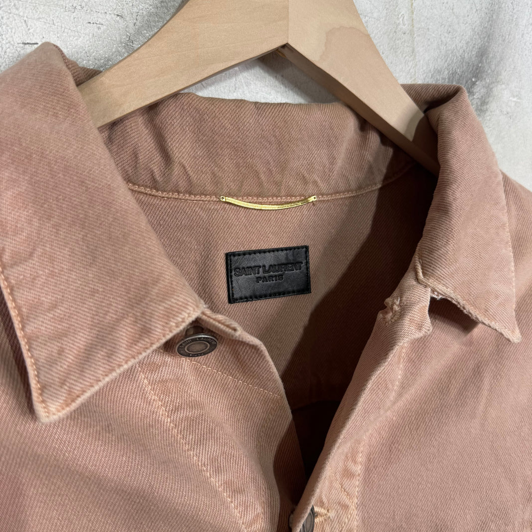 Saint Laurent Salmon Denim Jacket