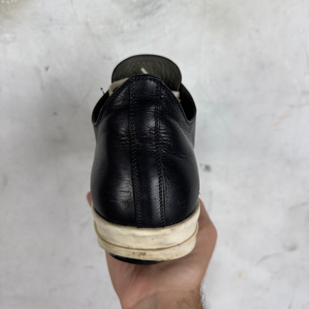 Rick Owens Black Leather Ramones