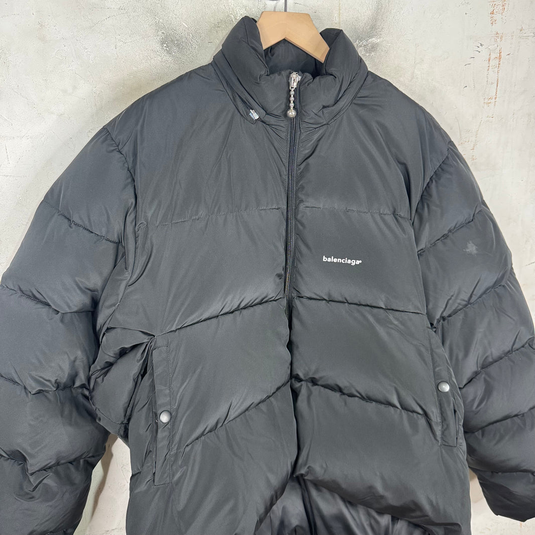 Balenciaga Black C Curve Jacket
