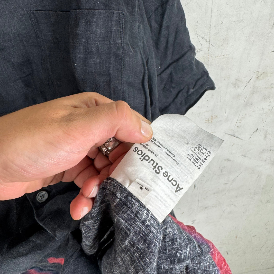 Acne Studios Linen Hands S/S Shirt
