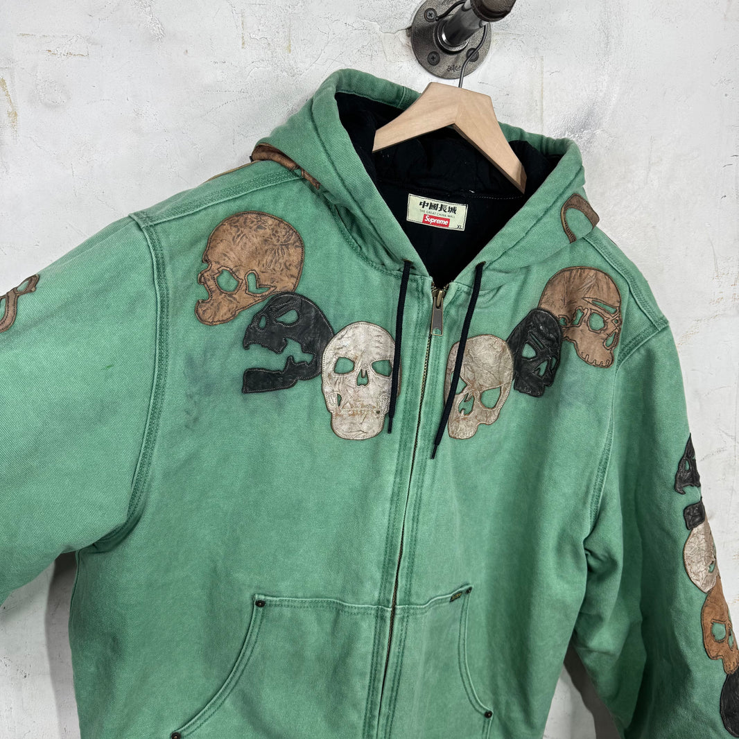 Supreme x Great China Wall Green Work Jacket
