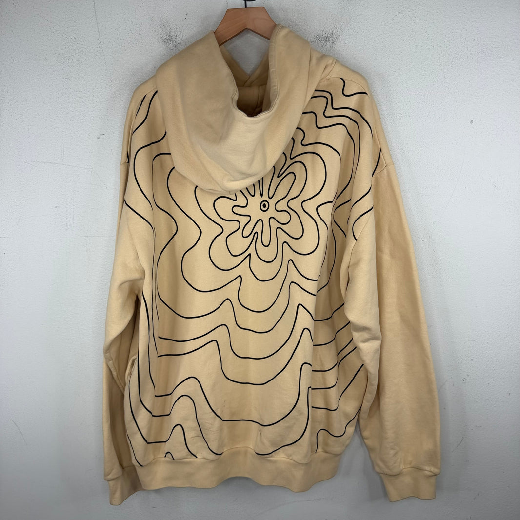 Marni Back Floral Big Print Hoodie