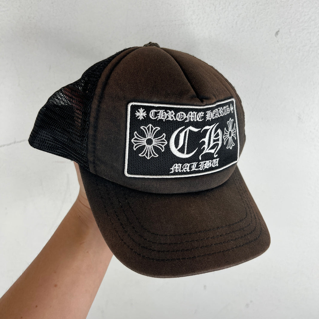 Chrome Hearts Smoked CH Malibu Hat