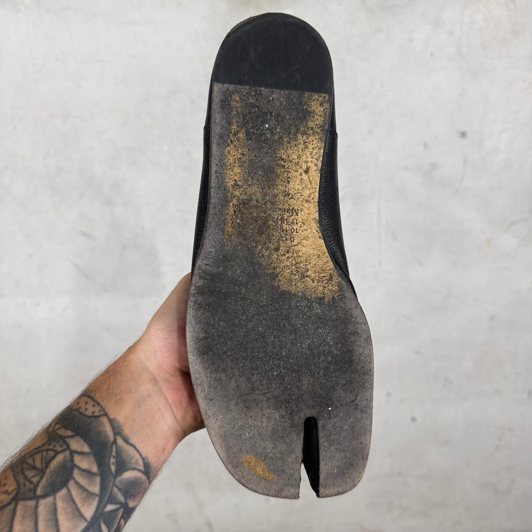 Margiela Leather Tabi Babouches