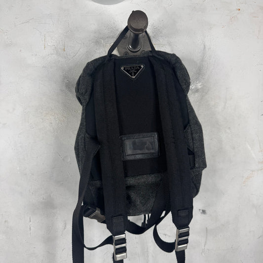 Prada Wool Mini Backpack