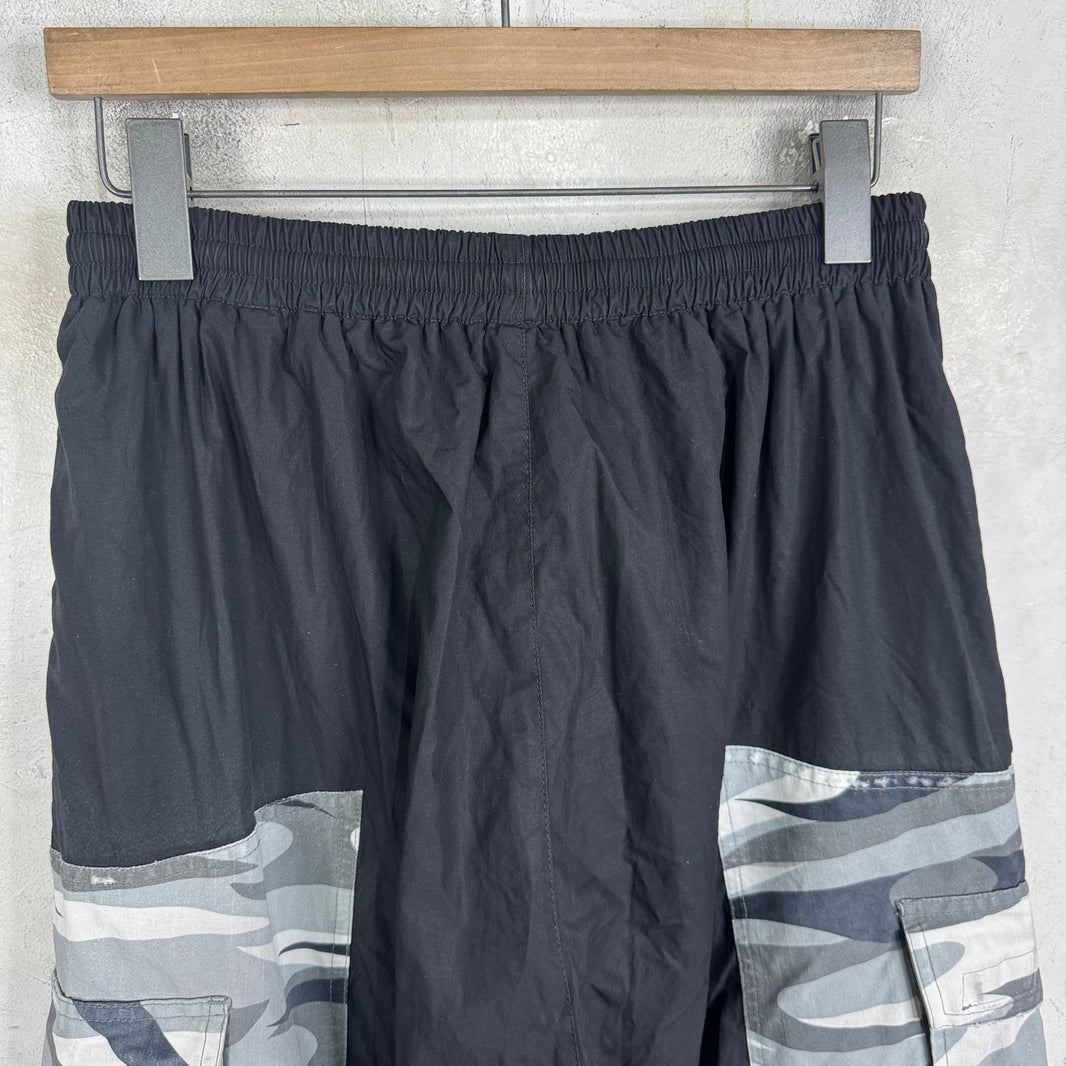 Balenciaga 2025 Panelled Camo Track Pants