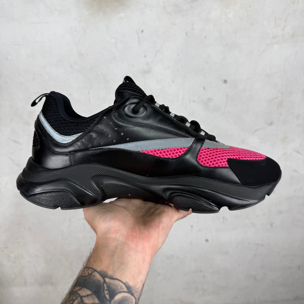 Dior Black/Pink D22 Sneakers