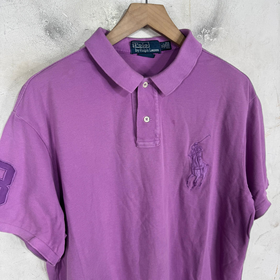 Ralph Lauren Purple Tonal Big Pony Polo