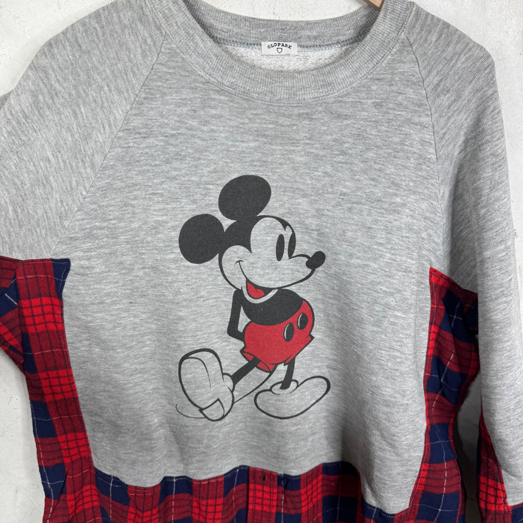 Old Park Reconstructed Mickey Crewneck