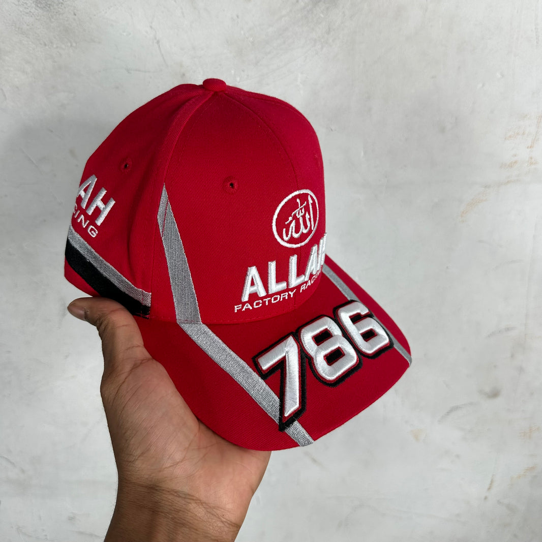 786 by Kemal Akbas Red Racing Hat