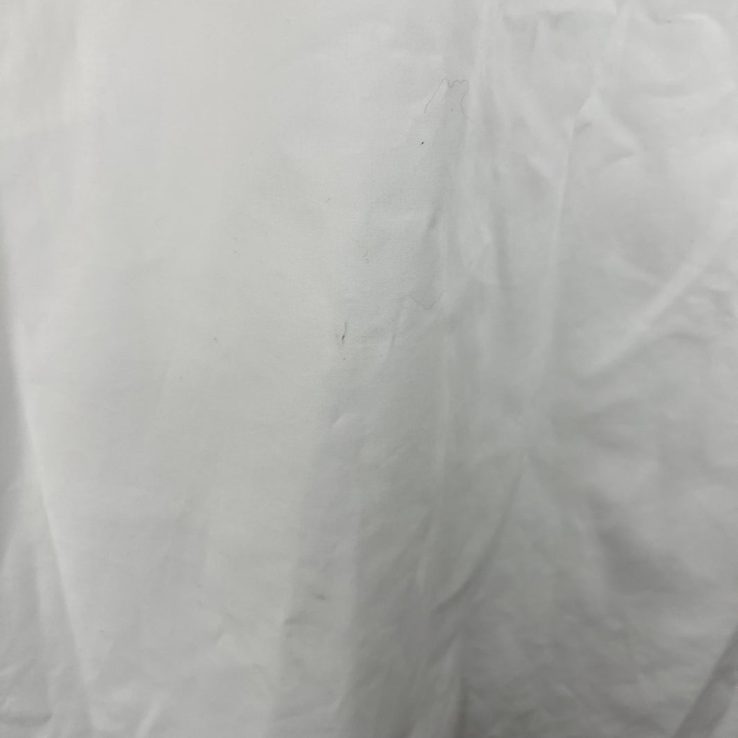 Balenciaga White Cocoon Snap Button LS Shirt