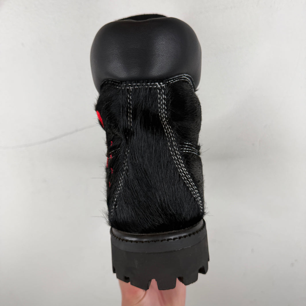 Sicko Hiking Ponyhair Boots