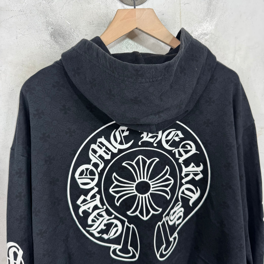 Chrome Hearts Monogram Plus Zip Hoodie