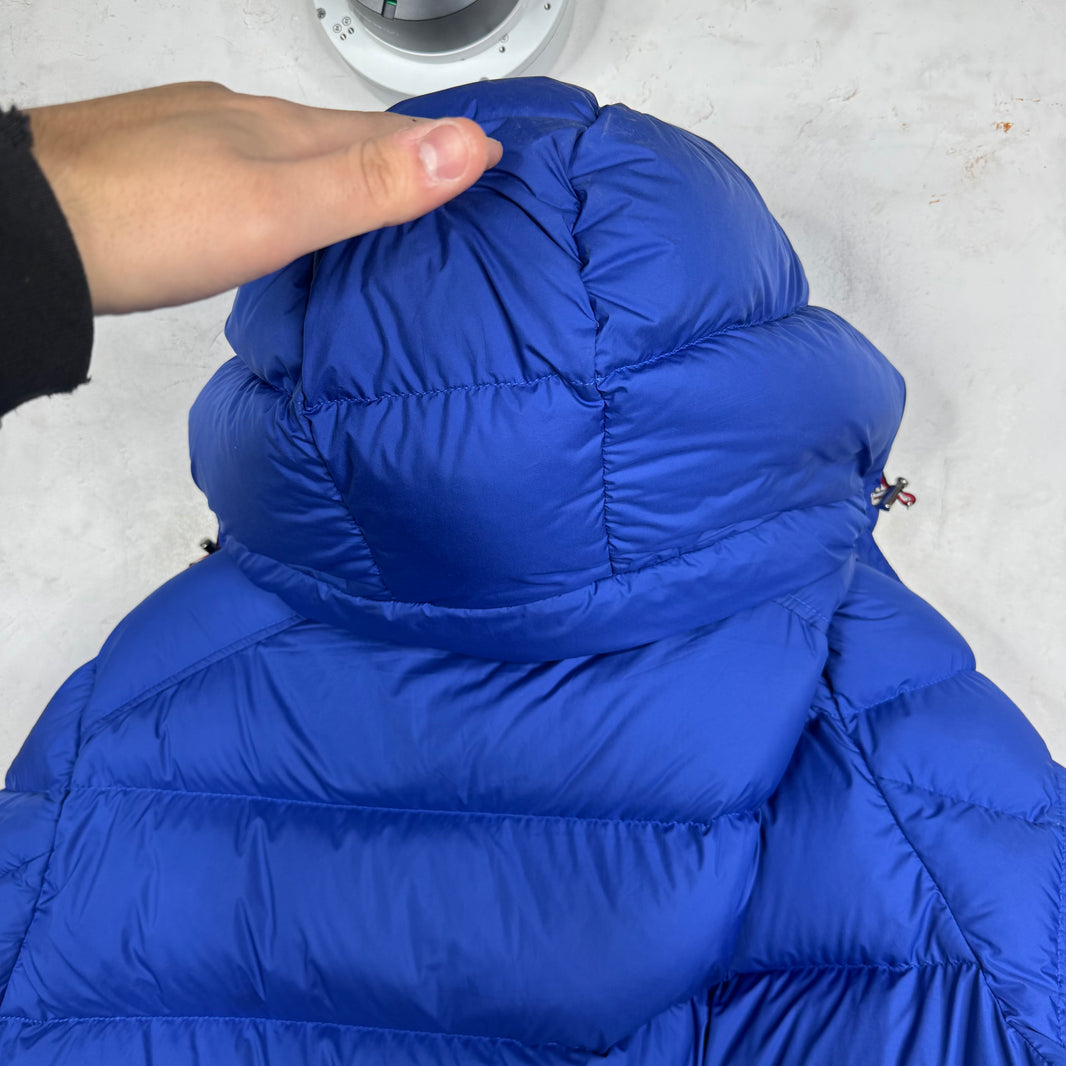 Moncler Blue Two Toned Porier Giubbotto Jacket