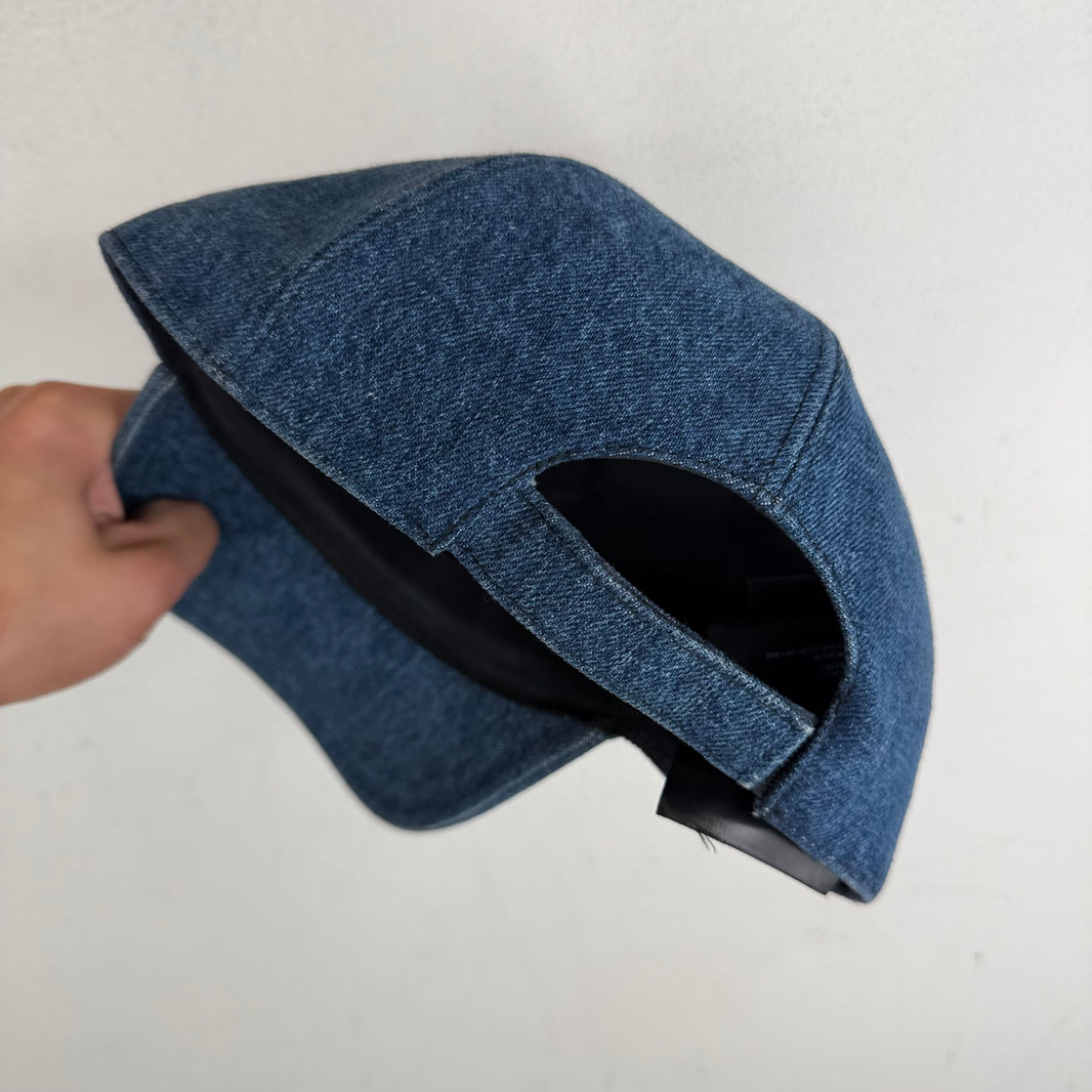 Miu Miu Denim Baseball Hat