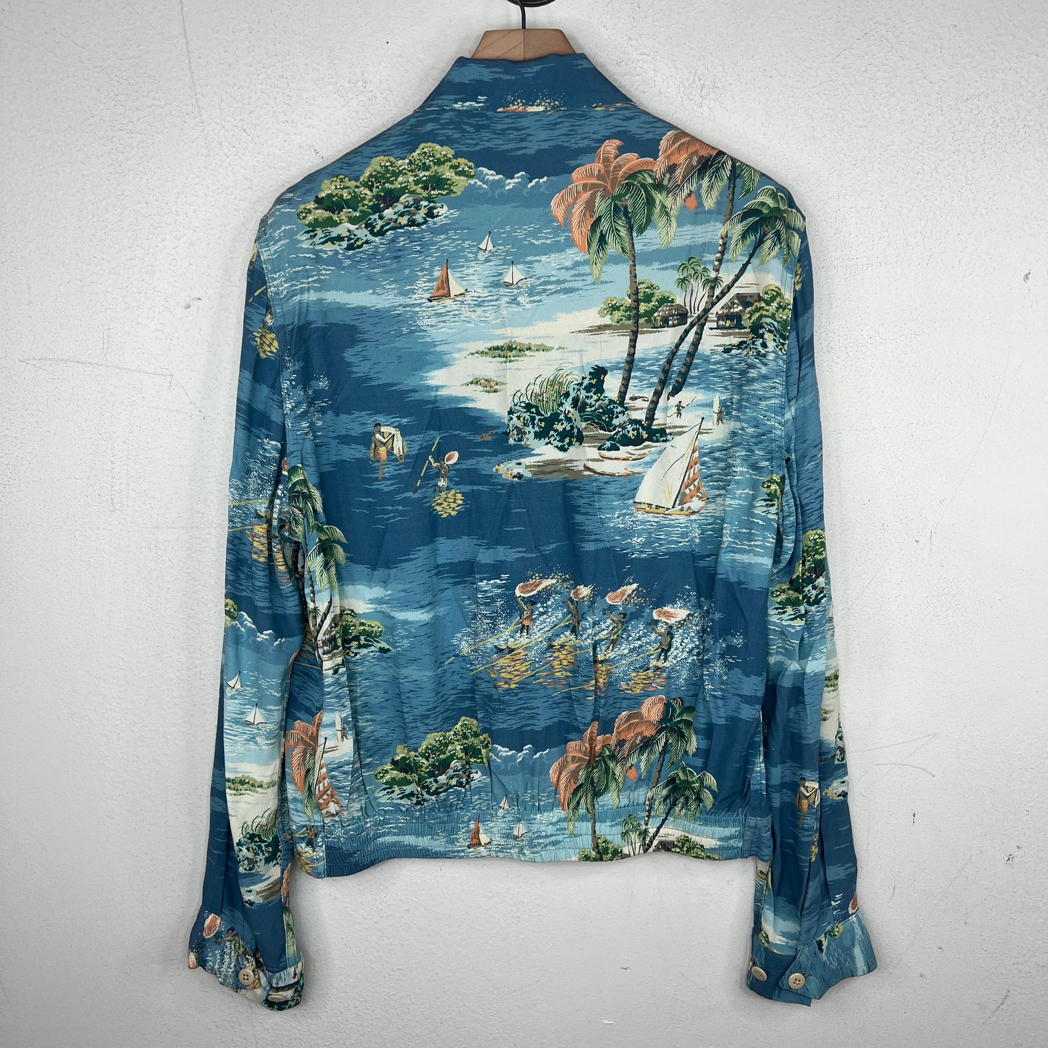 Kapital Lightweight Beach Zip Up Jacket