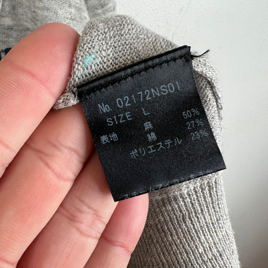 Hysteric Glamour Grey Linen Sweater