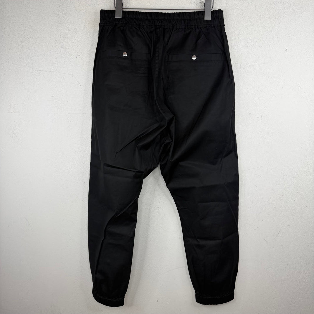Rick Owens Black Drawstring Trackpants