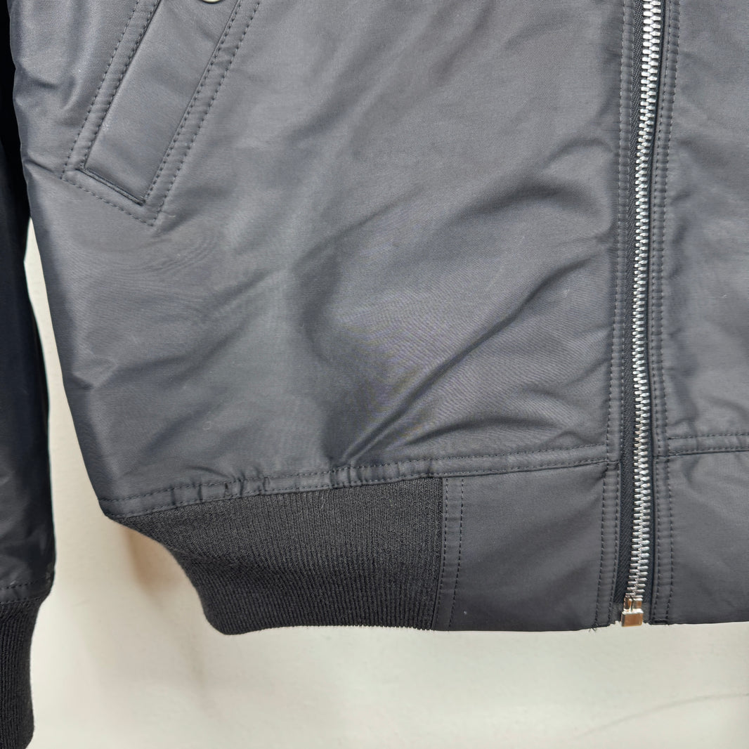 Rick Owens Nylon Bomber Jacket