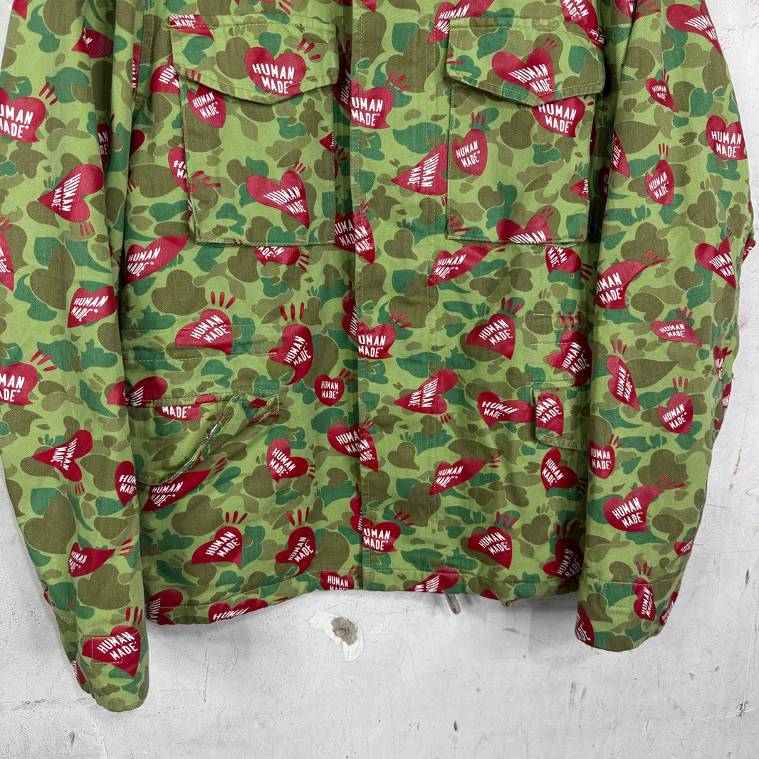 Human Made Heart M65 Parka Army Jacket