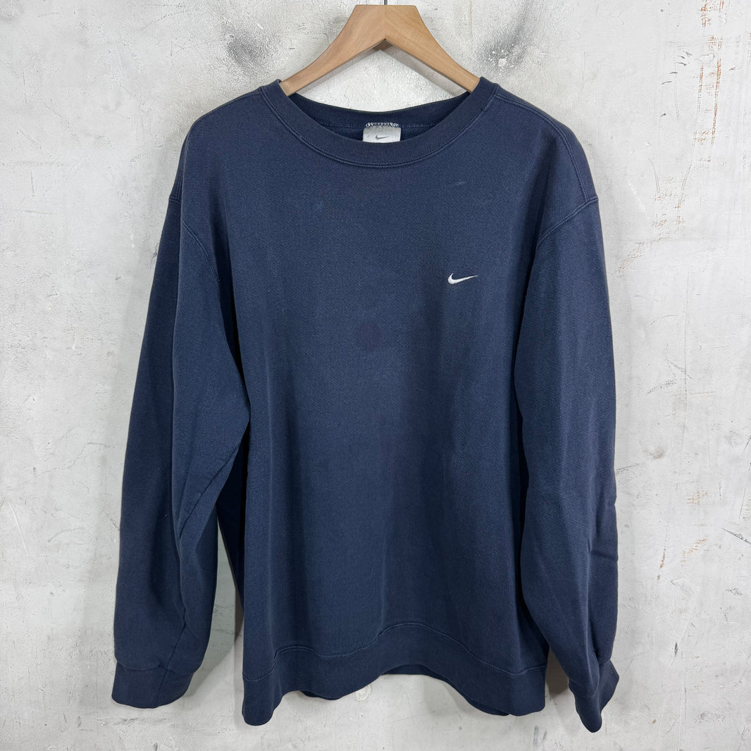 Vintage Nike Navy Crewneck Sweater