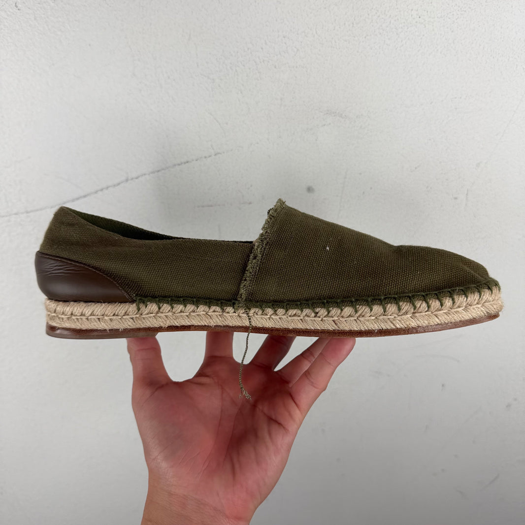 Margiela Canvas Espadrilles Tabi Slip On Shoes