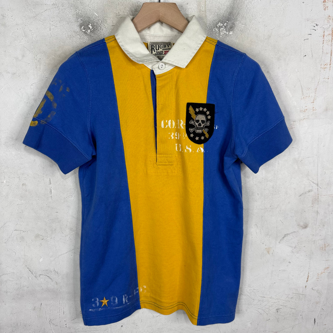 Ralph Lauren Rugby Skull Panelled Polo