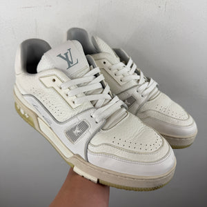 Louis Vuitton White Low Top Trainers