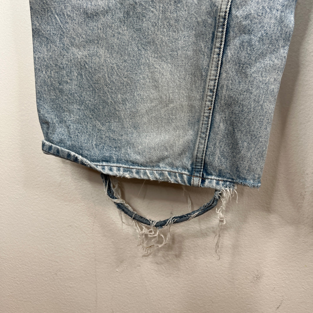 Balenciaga Blue Baggy Jeans