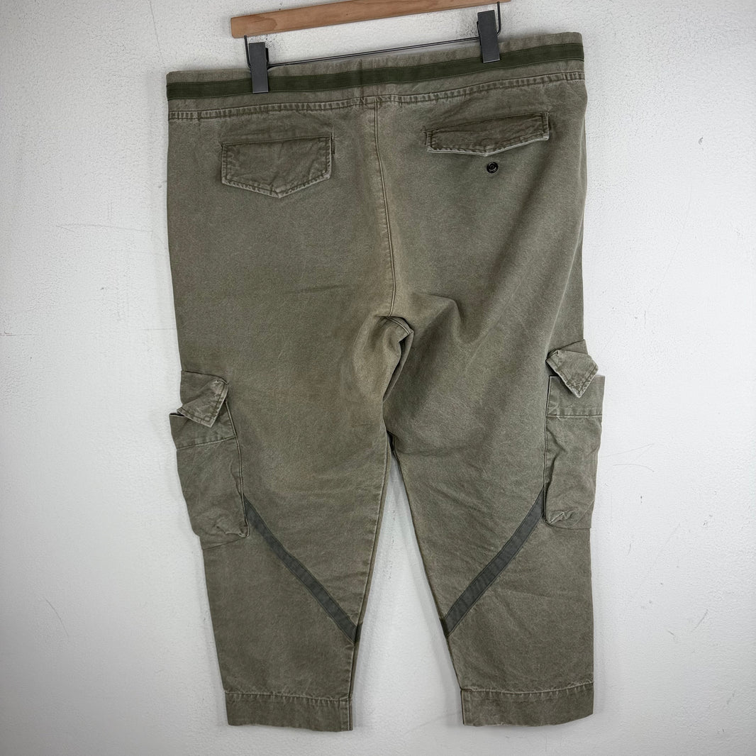 Greg Lauren Tent Canvas Cargo Pants
