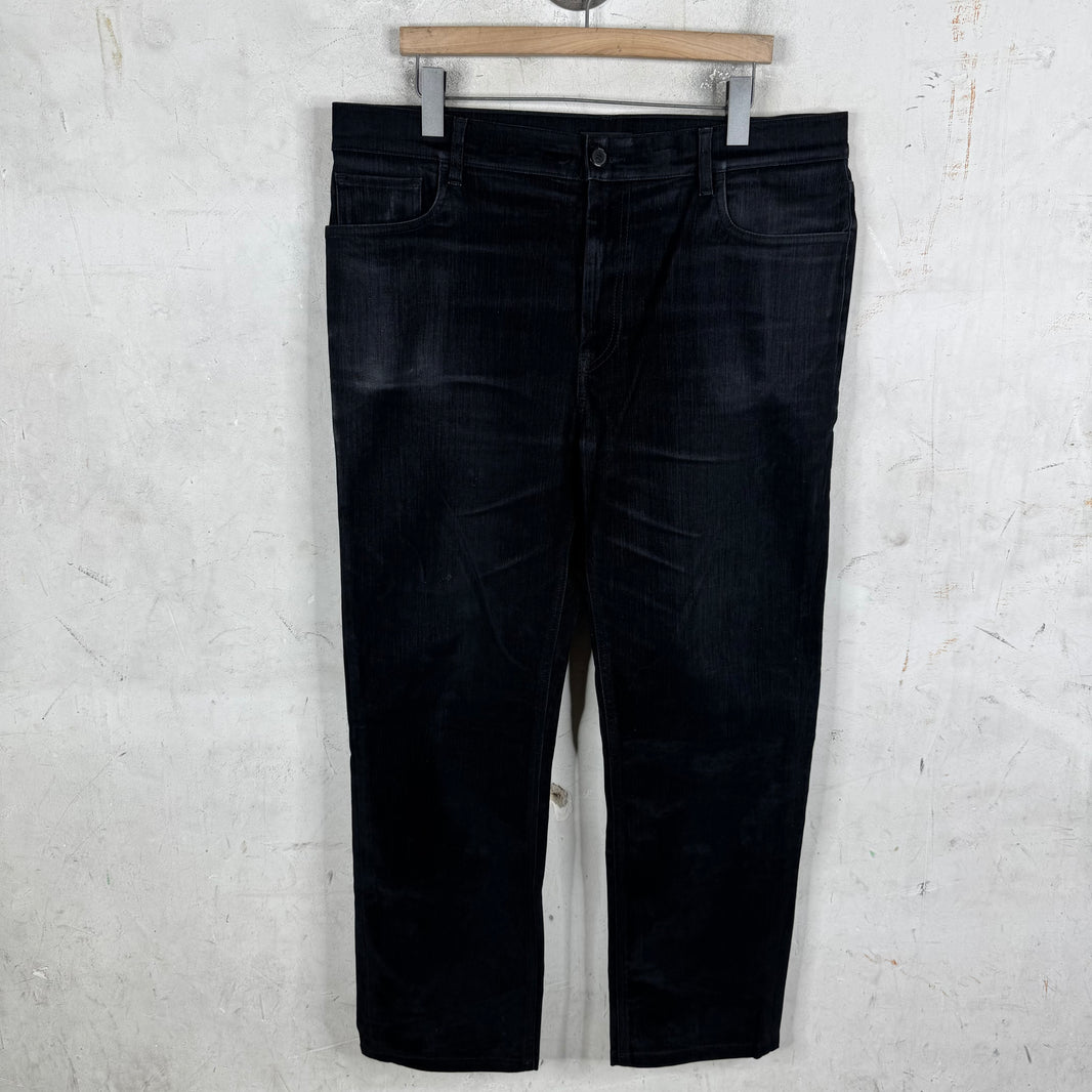 Prada Plaqued Velvet Jeans