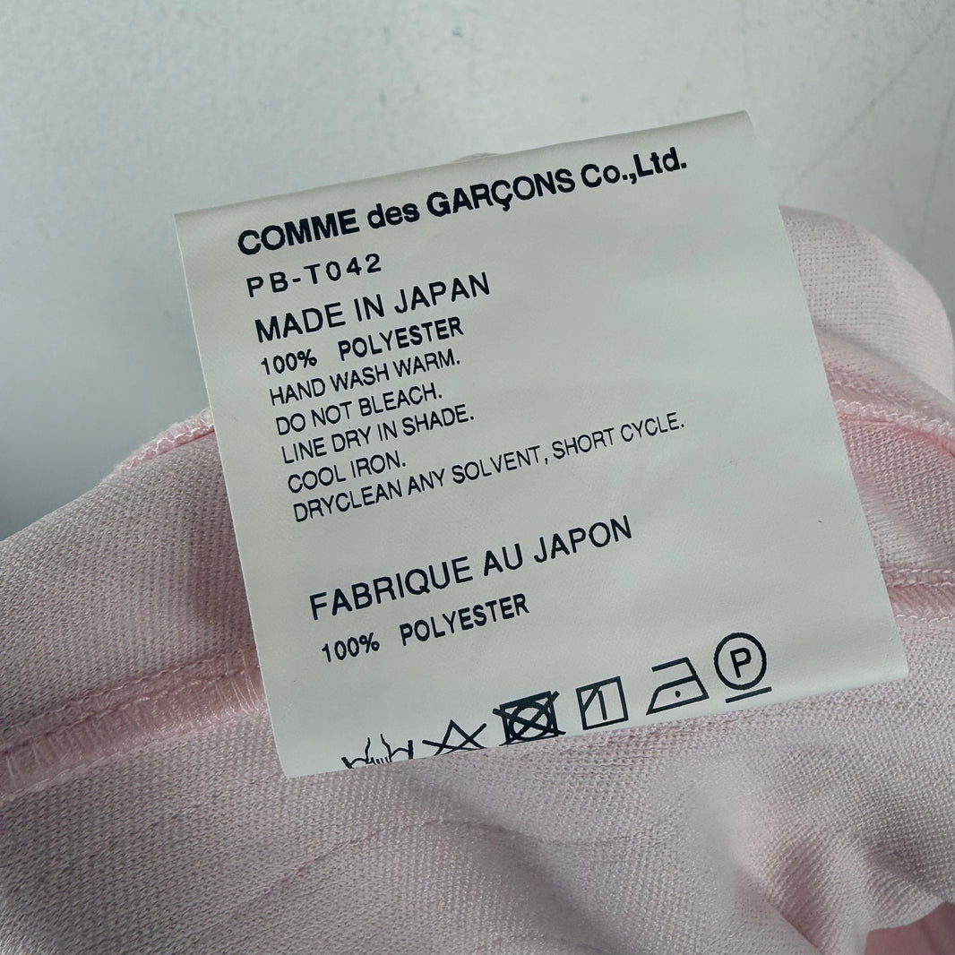 CDG Homme Plus Pink Balloon Track Pants