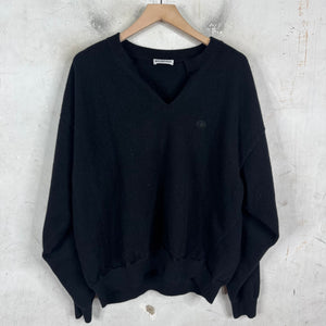 Balenciaga Wool BB V Cut Sweater