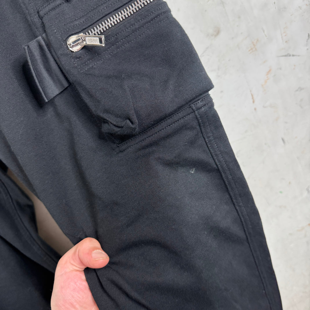 Rick Owens EDFU Cuffed Zipper Cargo Sweatpants
