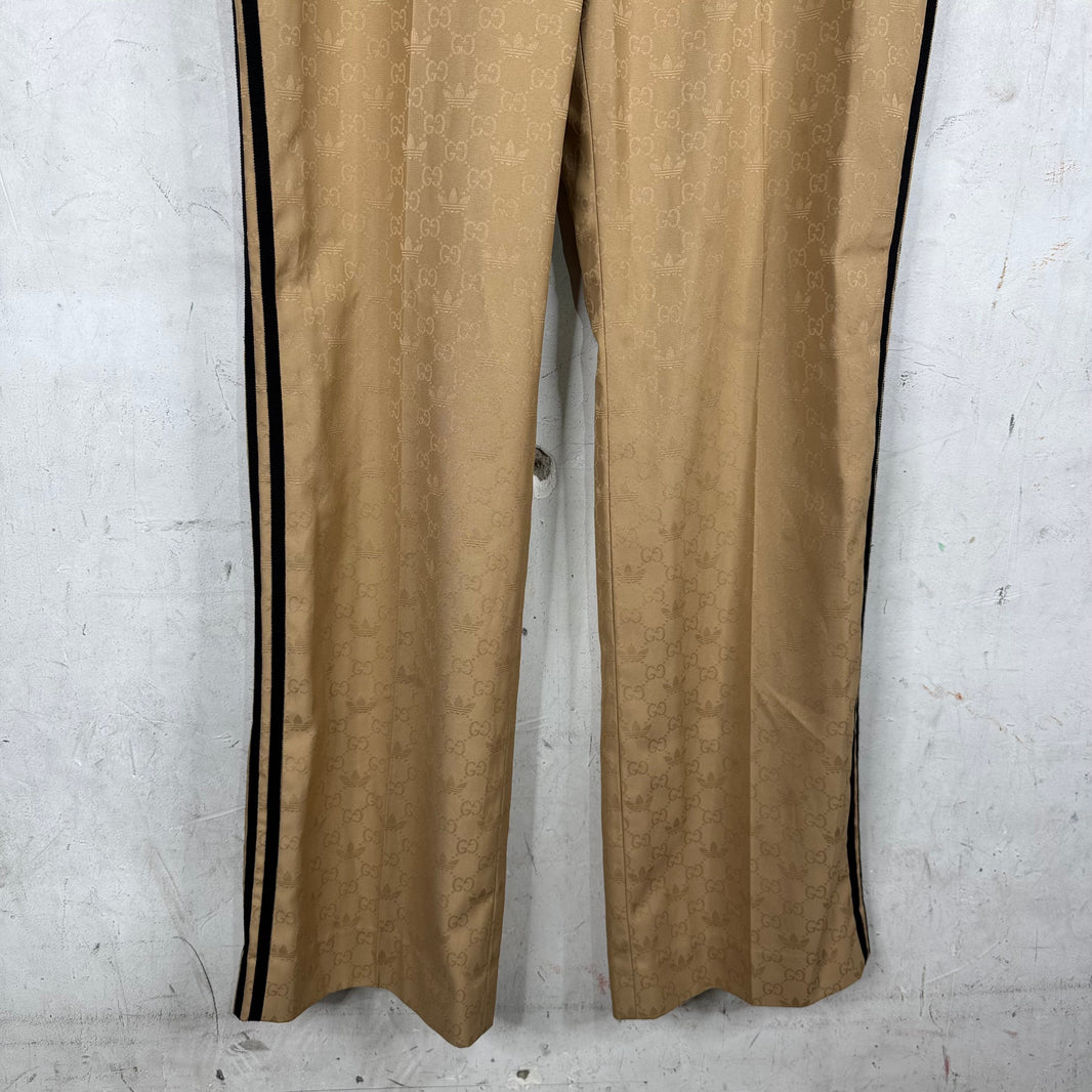 Gucci x Adidas Monogram Loose Trousers