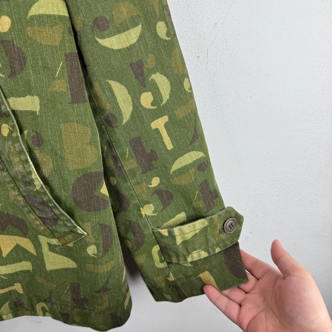 Comme Des Garcons Stencil Block Numbers Jacket