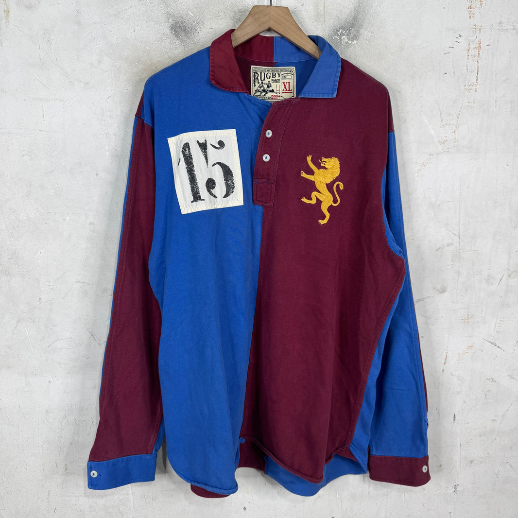 Polo Ralph Lauren Blue/Red Split Rugby Rugby