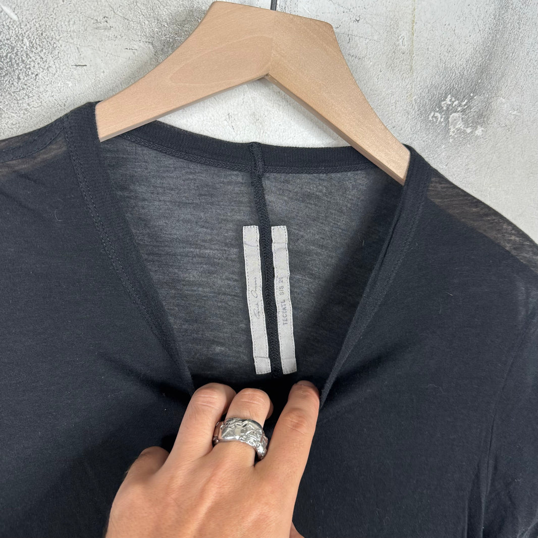 Rick Owens Tectual Long Sheer Shirt