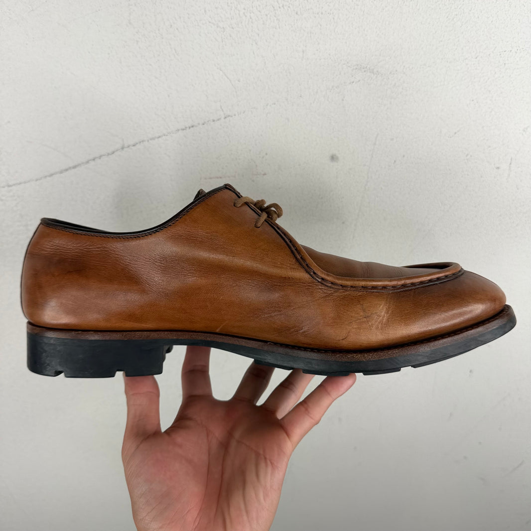 Prada Brown Para Derbies