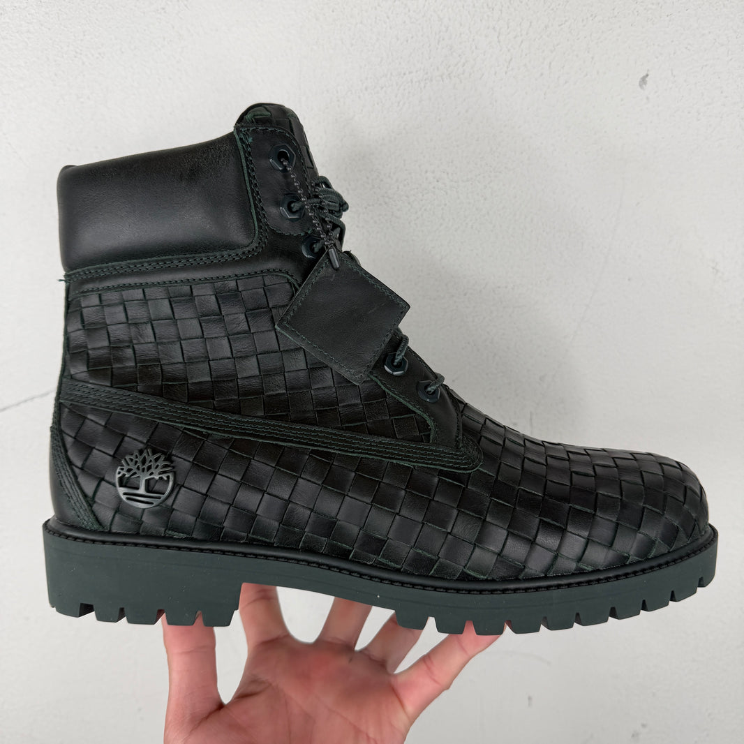 Timberland 6 Inch Woven Green Boots